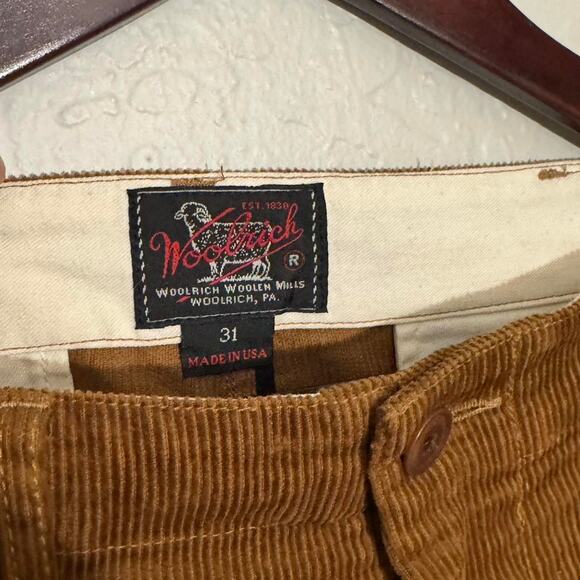 Woolrich Brown corduroy trousers with a relaxed fit 31 - Picture 3 of 5